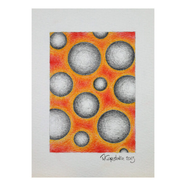 Circles Drawing 2013 Giclée Print by Philip Copestake